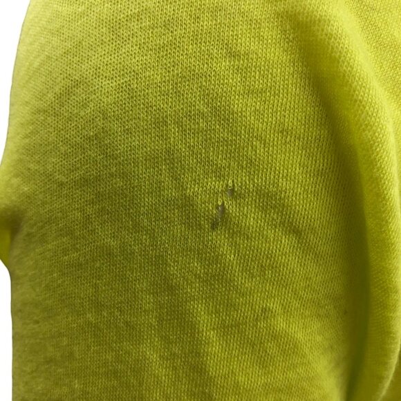 Polo Ralph Lauren Neon Yellow‎ Long Sleeve Scoop Neck Top MD NWT - Picture 6 of 7